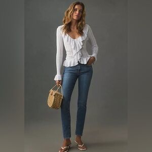 39. Frame le garçon relaxed skinny jeans size 25